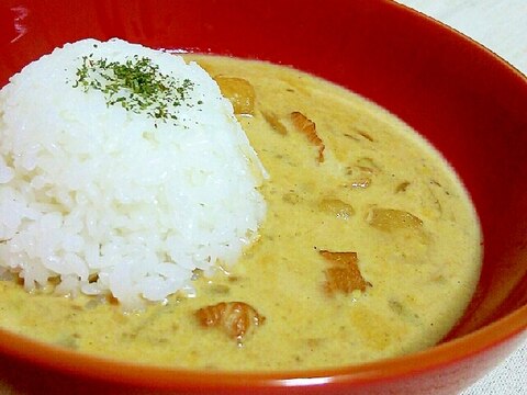 カレーリメイク☆ミルクチーズスープカレー